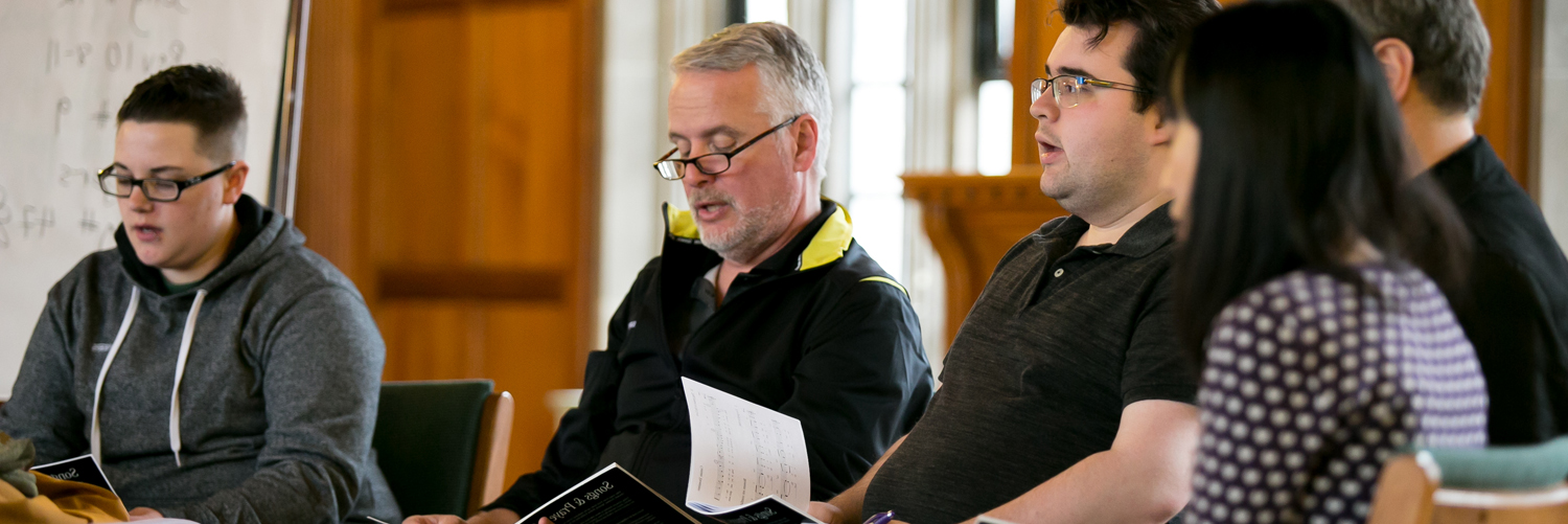 Ecumenical Edge  Students represent dozens of denominations 