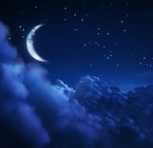 Moon and Stars