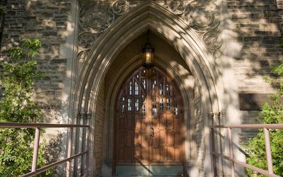 Emmanuel College building exterior view