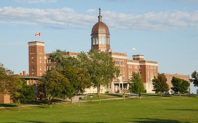 St Augustine's Seminary building exterior view