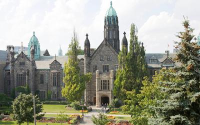 Trinity College building exterior view