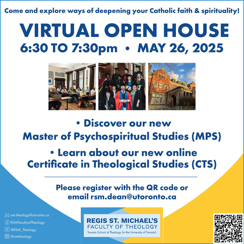 RSM Virtual Open House, May 26