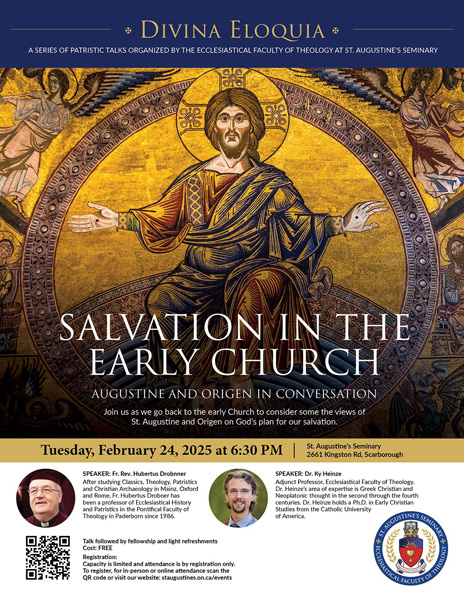 Patristic talk, February 24