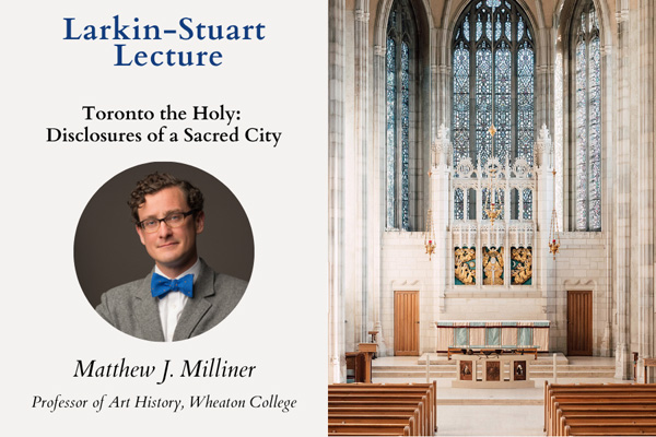 University of Trinity College Larkin-Stuart Lecture, November 19
