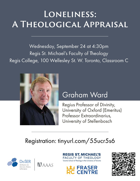 Graham Ward Lecture, September 24