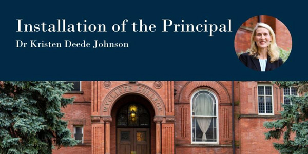 Wycliffe Principal's Installation