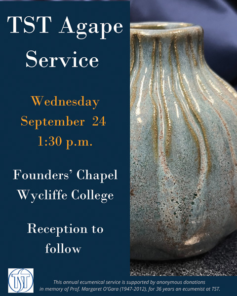 TST Agape Service for the TST Community, September 24