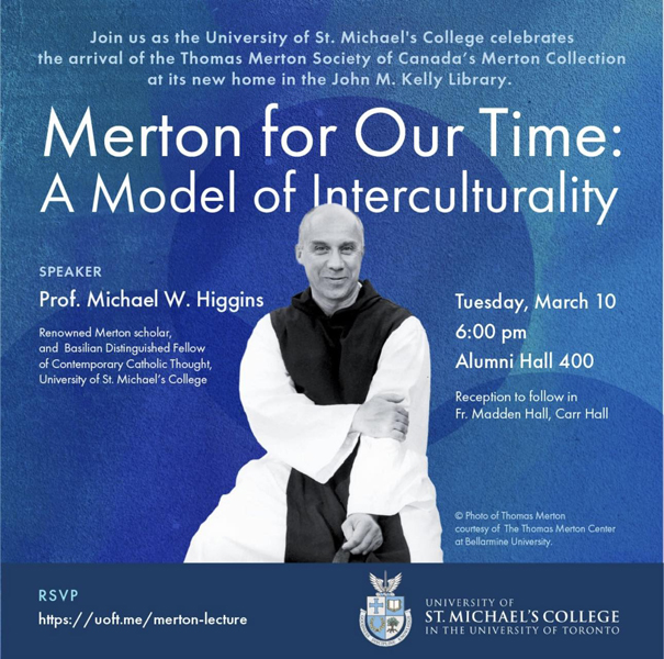 Merton Lecture, March 10