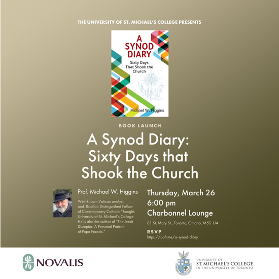 Prof Michael Higgins Book Launch, March 26