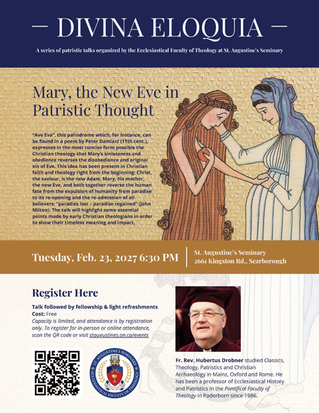 St. Augustine's Seminary Divina Eloquia Lecture, Febraury 23