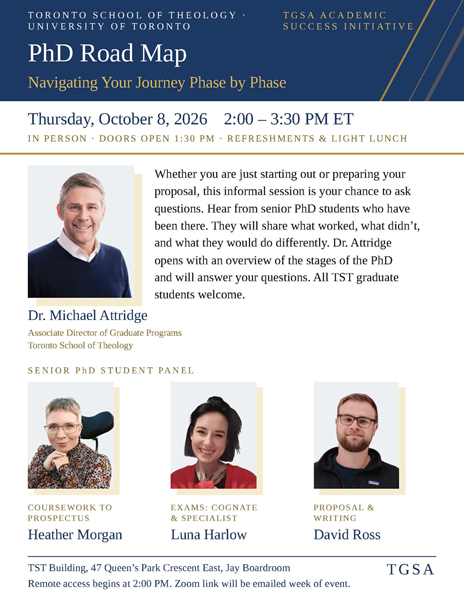 TGSA Information Session, October 8