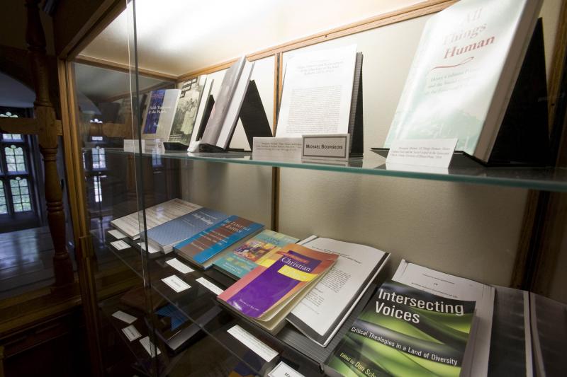 Display of Literature at Emmanuel College