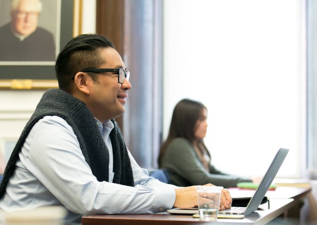 students in class